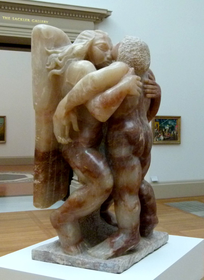 Jacob and the Angel Jacob Epstein 19401 Tate Britain